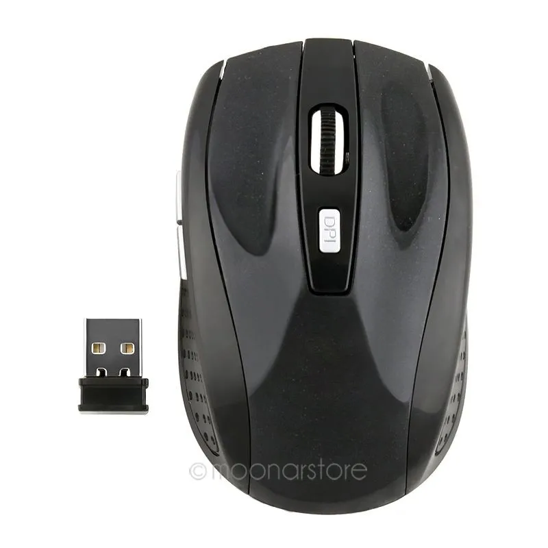 

2.4GHz USB Optical Wireless Mouse USB Receiver Mice Cordless Game Computer PC Laptop Desktop Without Battery25