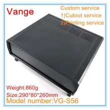 5 шт./лот, Корпус Корпуса, функциональная коробка 290*80*260 мм, IP54 ABS пластиковый корпус, чехол diy для модуля PCB