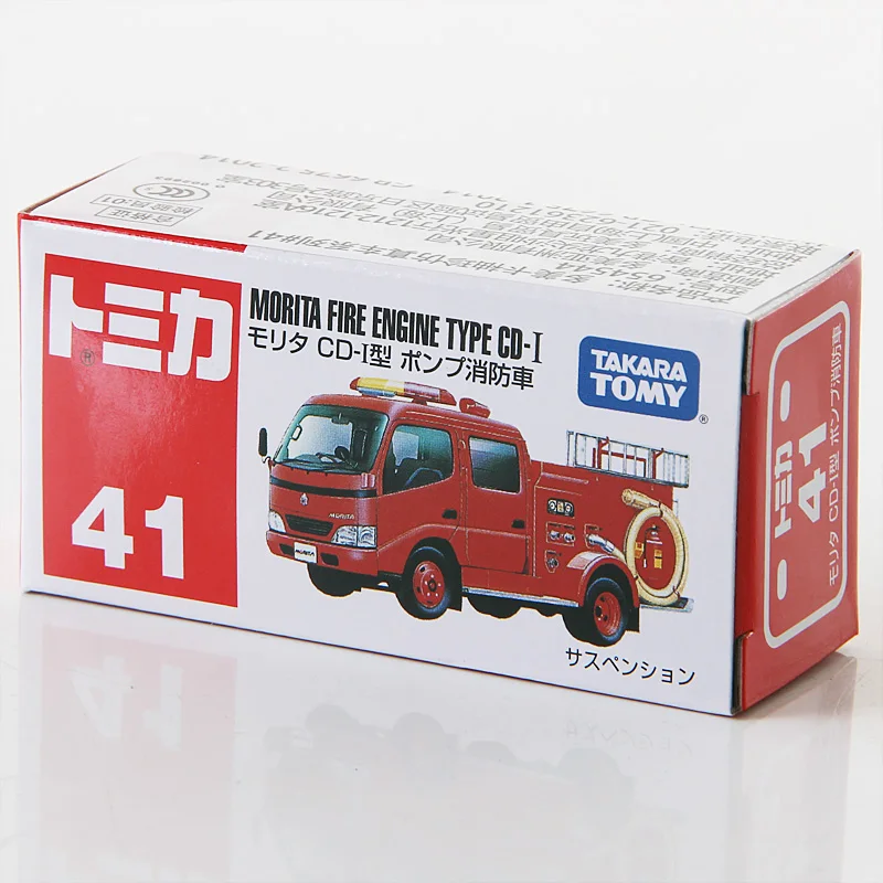 Takara Tomy Tomica Morita модель пожарного двигателя металлическая литая автомобиля
