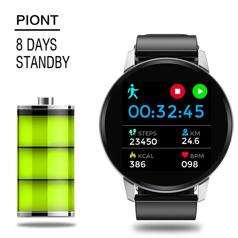 

BANGWEI Smart Watch Men Women Sport Watch Heart Rate Monitor Pedometer IP67 Waterproof fitness tracker Watches Relogio masculino