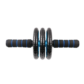 

Three-Wheeled Ab Rollers Abdominal Exercise Abs Wheel Roller Fitness Home Sport Training Equipment Unise Fitness Equipment Bla#8