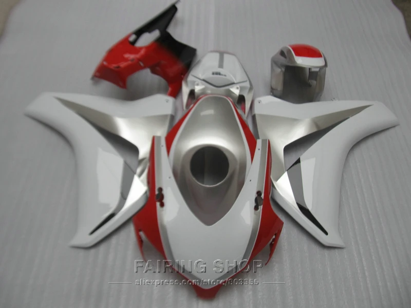 Бесплатная настроить пластик комплект обтекателей для Honda CBR1000RR 08 09 10 11 Цвета