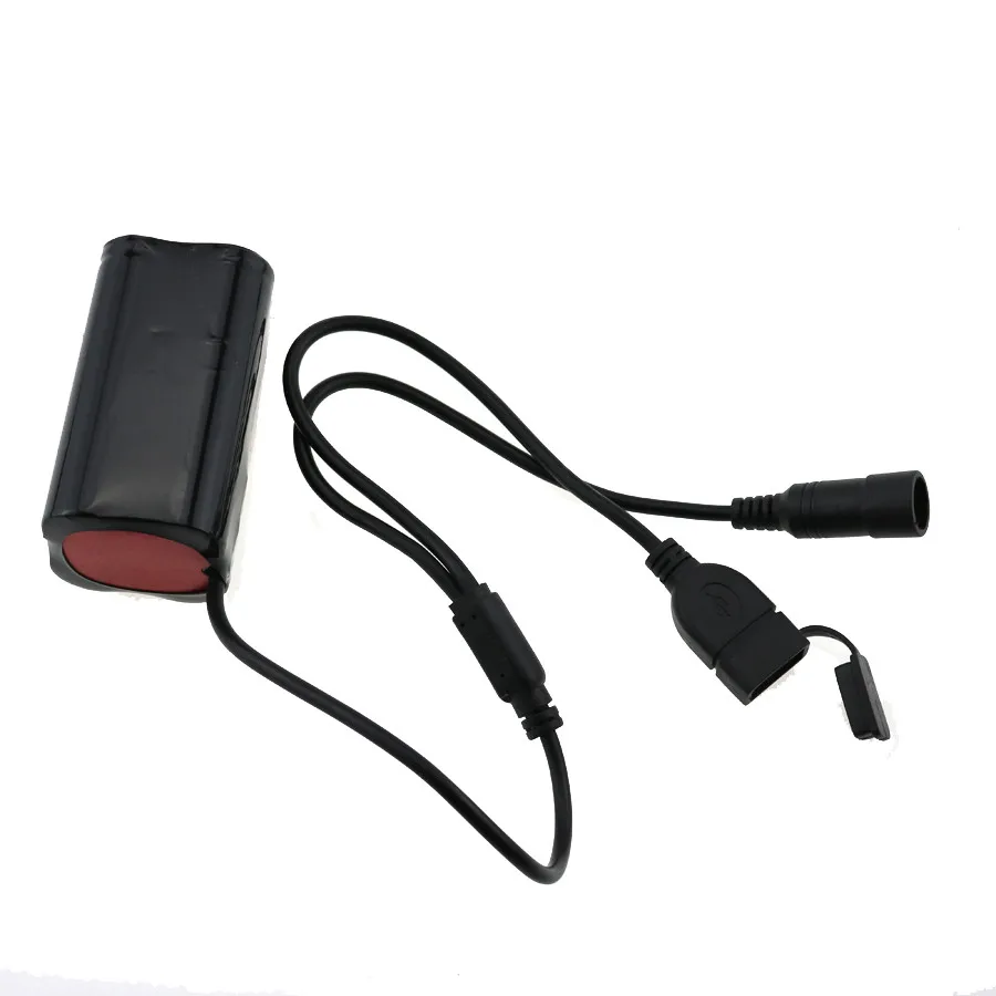 6000 люмен 3x CREE XM-L T6 Led 8,4 V USB велосипедный фонарик для велосипеда фара головного света+ 6400 мА/ч, Батарея упаковке с открытыми порами+ Зарядное устройство+ задний фонарь