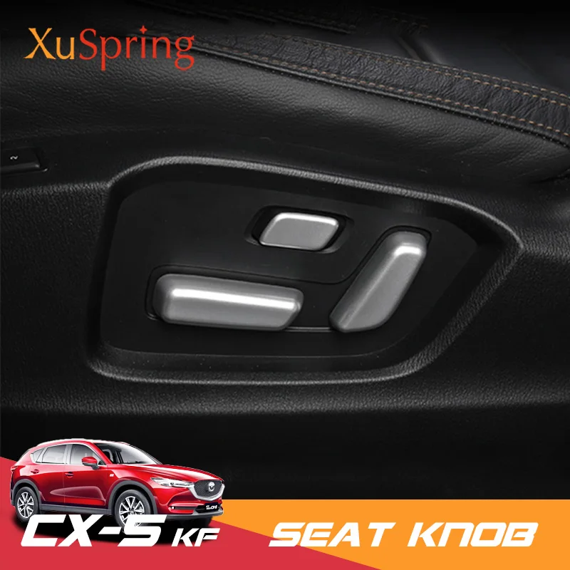Для 2017 2020 Mazda CX 5 CX5 KF автокресло Ручка регулятора крышка наклейки рамка