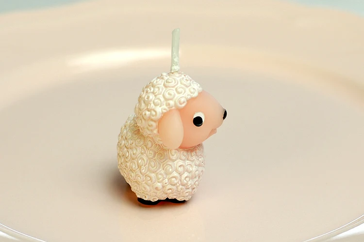 Свечи для вечеринки по случаю Дня Рождения Свечи Козы Овцы маленькая овечка зодиака