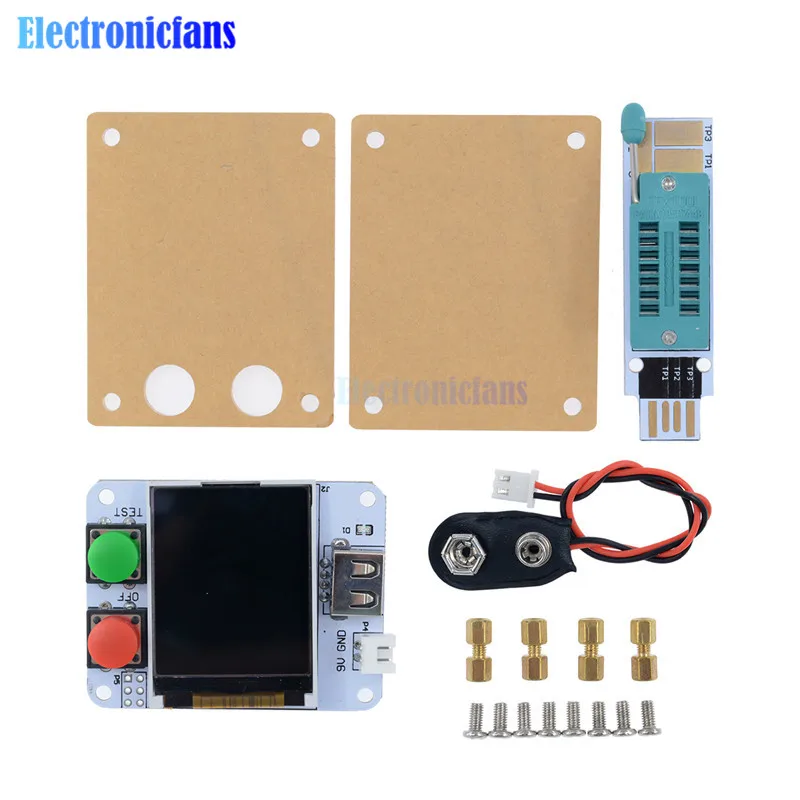 MK 328 MK328 ATmega328p Диод Триод Емкость транзистора тестер 1 8 дюймов ЖК экран 128X160 мини USB