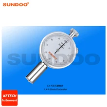 Аналоговый микропористый материал резиновый пластиковый шорный дюрометр Sundoo LX-A