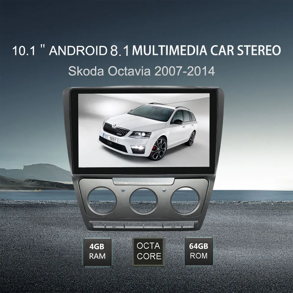 Top New DSP Top Sale 4GB+64GB 10.1" GPS Navi Wifi Bluetooth For Volkswagen Skoda Octavia 2007-2014 Music Car Radio Video Out Carplay 0 Top New DSP Top Sale 4GB+64GB 10.1" GPS Navi Wifi Bluetooth For Volkswagen Skoda Octavia 2007-2014 Music Car Radio Video Out Carplay 0
