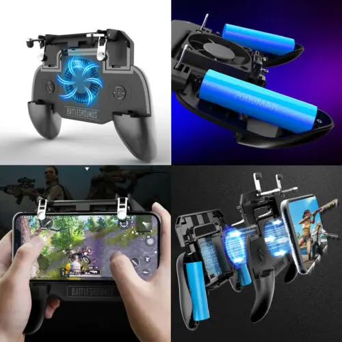 Игровой джойстик с охлаждающей ручкой для мобильного телефона, игровой джойстик с охлаждающим вентилятором для Android iOS, мобильный телефон, игра PUBG 3C22
