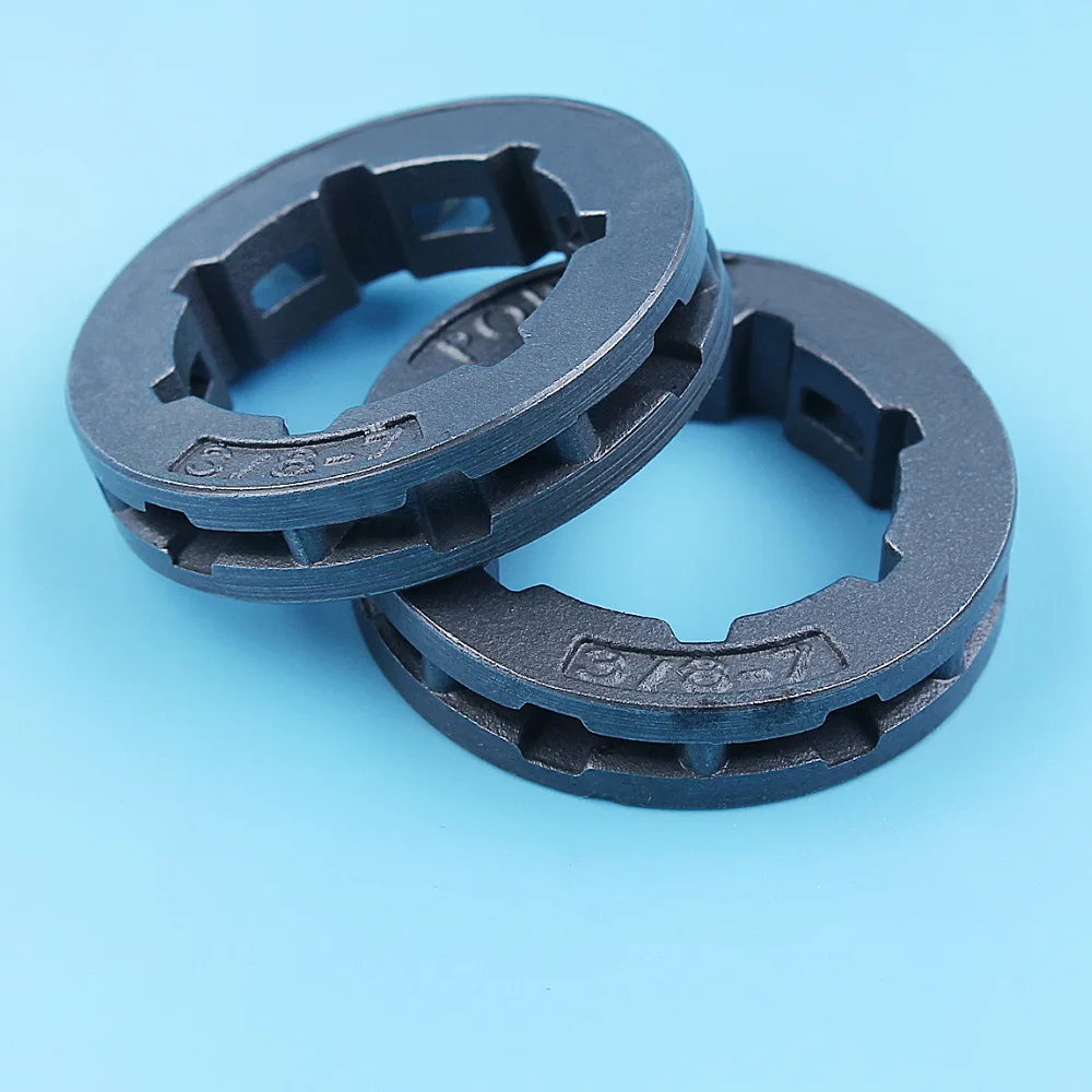 

2pcs/lot 3/8" 7T Clutch Rim Sprocket For HUSQVARNA 268 272 281 288 162 181 362 365 357 359 371 372 380 385 394 50 Chainsaw 68210