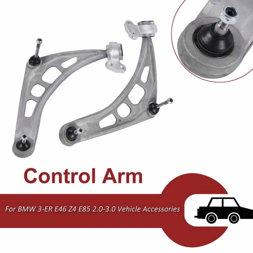 

2 PCS Front Left Right Control Arm Wishbone Suspension Kit For BMW 3-ER E46 Z4 E85 2.0-3.0 Vehicle Accessories High Quality