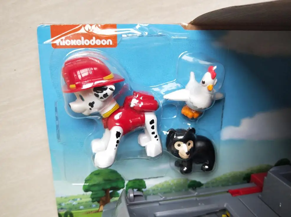 Горячая Подлинная Paw Patrol chase marshall's ride n rescue/Автомобильная фигурка оригинальная коробка