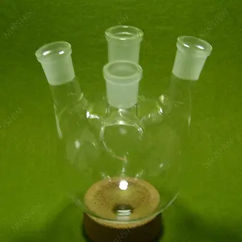 

Round Bottom Flask,1000ML,24/29,4-Neck,Lab RBF,Lab Glassware Flask