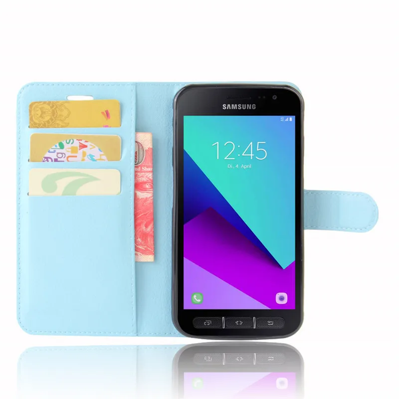 Для samsung Galaxy Xcover 4 Чехол-кошелек кожаный флип-чехол для samsung Galaxy XCover 4 G390F SM-G390F чехол для телефона чехол