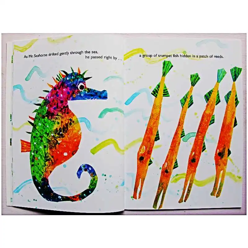 Mister Seahorse By Eric Carle Educational English Picture Book Learning Card Story Book For Baby Kids Children Gifts Aliexpress