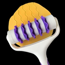 Помадка прокатки резак в полоску нож для резки лент инструмент торт прокатки Embosser плесень для выпечки печенья украшение торта сахарата