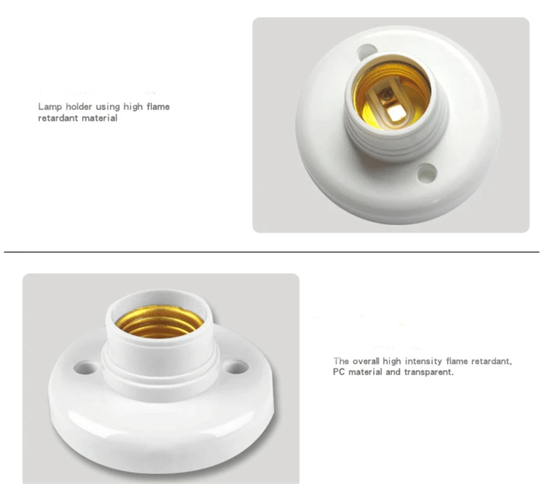 E27 светодиодные энергосберегающие лампы держатель домашние номер основание светильника кухня спальня CFL люминесцентные держатель