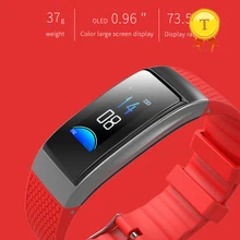 Новейший Android IOS BT4.0 смарт-Браслет Калорий Смарт браслет с сердечного ритма крови Давление шагомер с длинным резервный браслет