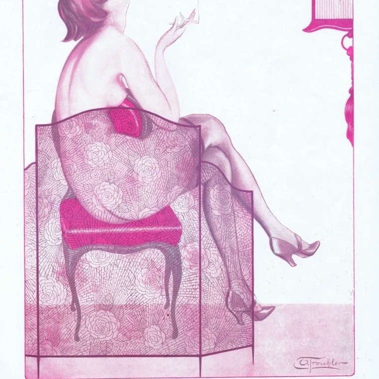 Illustration From Paris Plaisirs Number 39  September 1925 Poster Print By Mary Evans Jazz Age Club Collection (24 X 36)