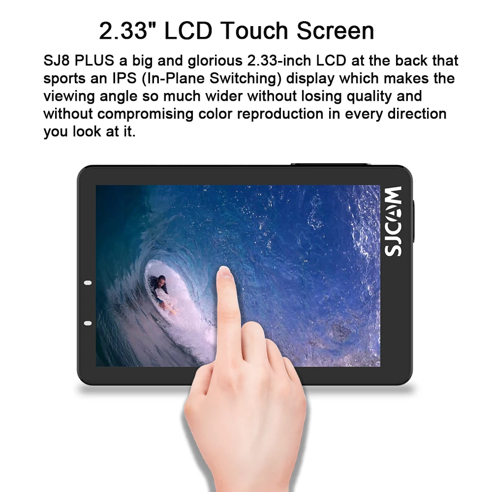 Original SJCAM SJ8 Stabilizer Action Camera 4K 1200mAh Waterproof Sport Action Cam WiFi Remote Video Camera HD DVR Car Camera