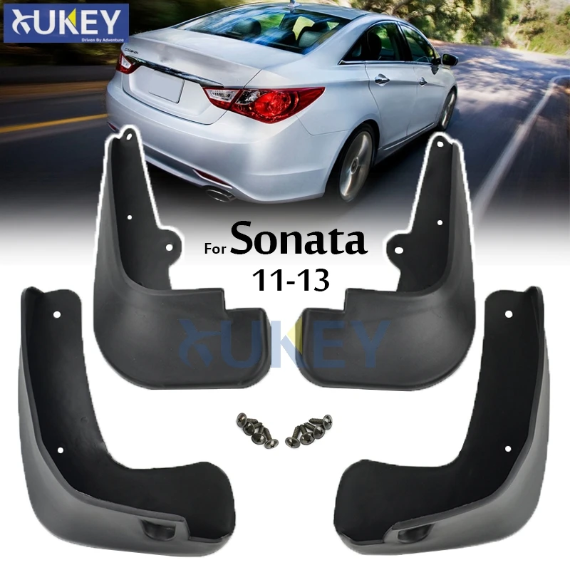 Брызговики для Hyundai Sonata i45 YF 2011 2012 2013|flaps splash guards|splash guardmud flaps |
