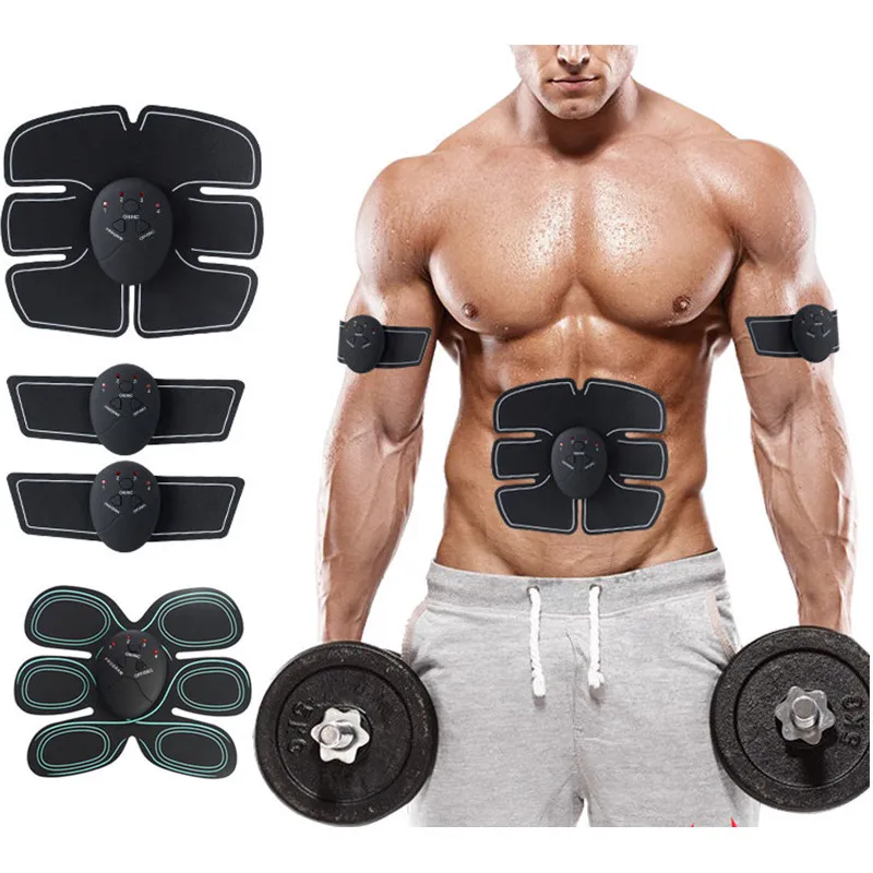 Machine TENS Electronic Abdominal Fitness Accessories EMS Wireless Electric Muscle Stimulator Massager Body Slimming Shaper
