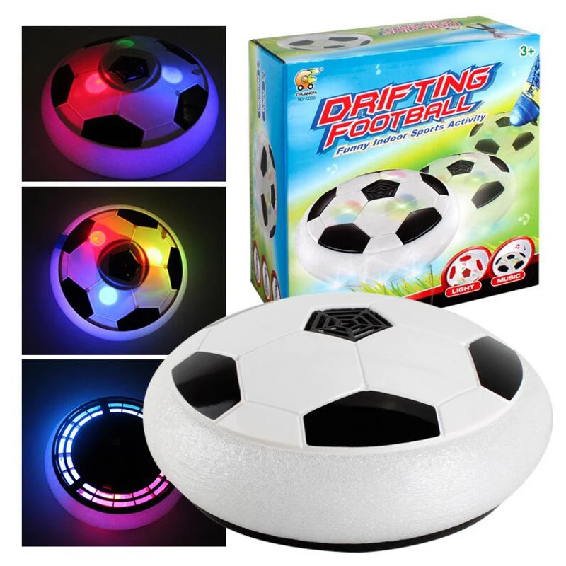 18cm Floating Football Children Toy Electric LED Soccer for Kids Indoor