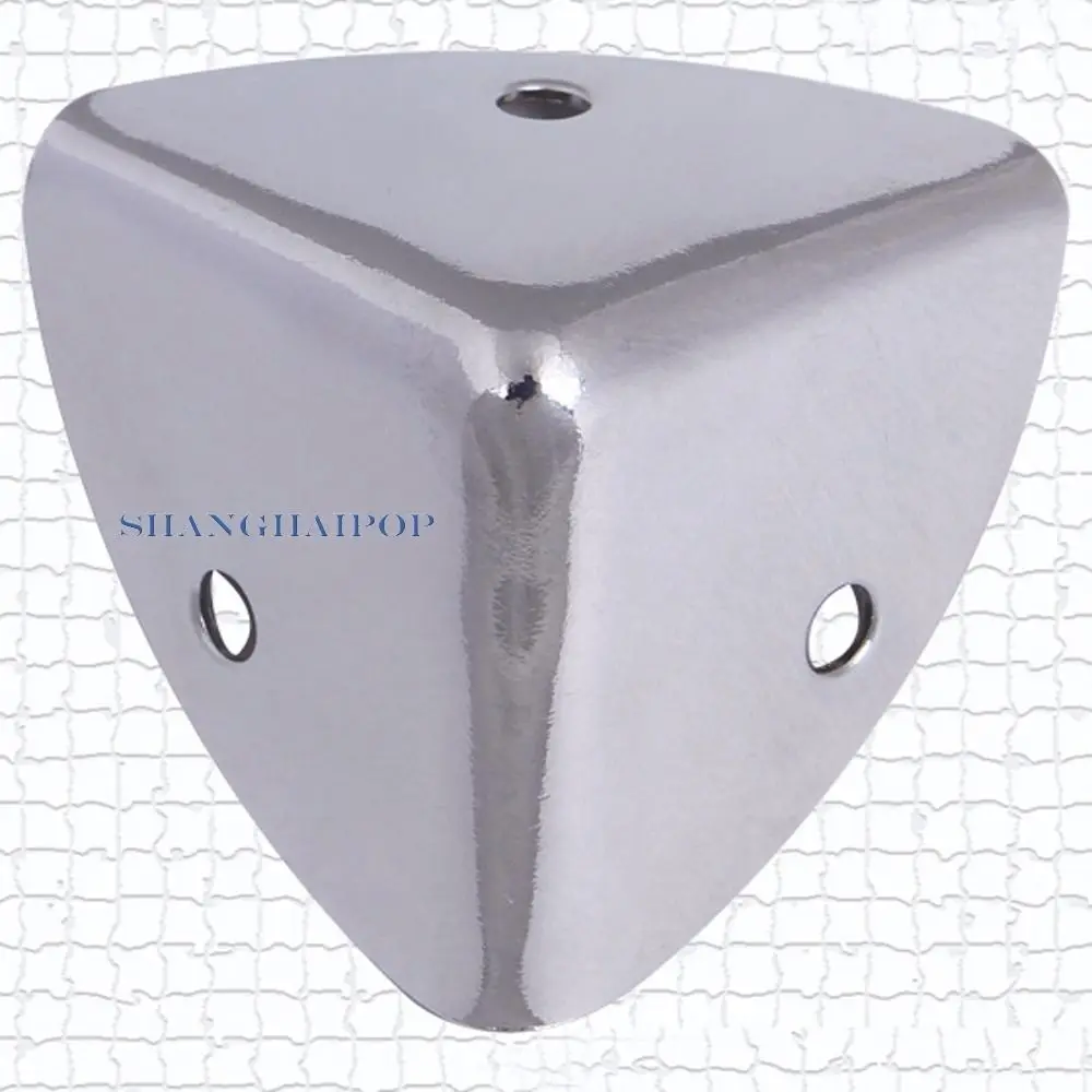 

4 X Metal Corner Angle Brace Protectors for Wooden Trunk Box Chest Flightcase 045-645B