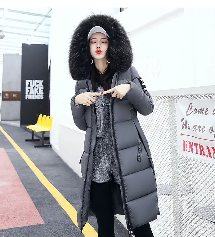 Winter Women Coat Jacket Warm High Quality Woman Jacket Winter Coat Hood Real  2017 New Winter Fashion+31 (1)