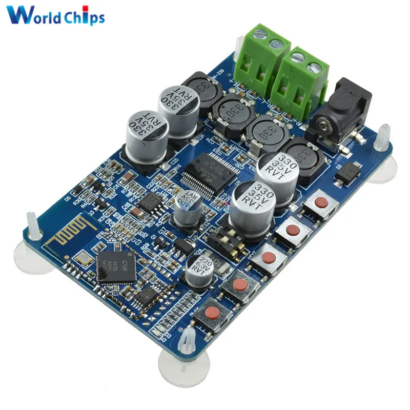 Беспроводной цифровой аудиоприемник Bluetooth 4 0 TDA7492P 50 Вт + Плата усилителя 2 1