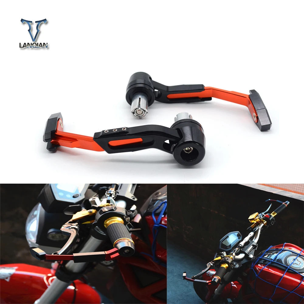 

Universal 22mm Motorcycle Motocross Handlebar Clutch Brake Lever Protect Guard for honda ducati Kawasaki yamaha suzuki bmw
