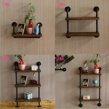 Индивидуальные ретро простые современные железные арт-полки креативная книжная полка доска перегородка настенная полка