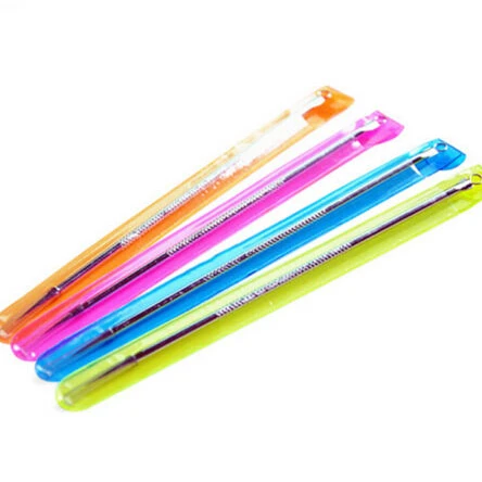 1 шт., средство для удаления угрей и угрей, косметическое средство из нержавеющей стали, инструмент для удаления угрей, случайный цвет