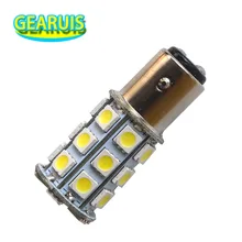 Осуществляем доставку компаниями HK post S25 1157 BAY15D P21W 27 SMD 5050 светодиодный 27SMD автомобильный тормозной фонарь светодиодный поворотник светодиодный дневные ходовые огни 12 V белый, красный, синий, желтый