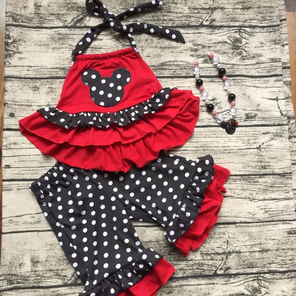 

2018 hot Character Costumes for Birthday Parties Red Tutu Princess Party Cartoon july 4th Dress outfits with matching necklace