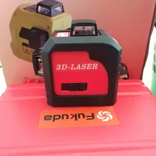 Fukuda 3d mw-93t зеленая линия версия лазерный уровень 12 360 niveau лазерный нивелирование
