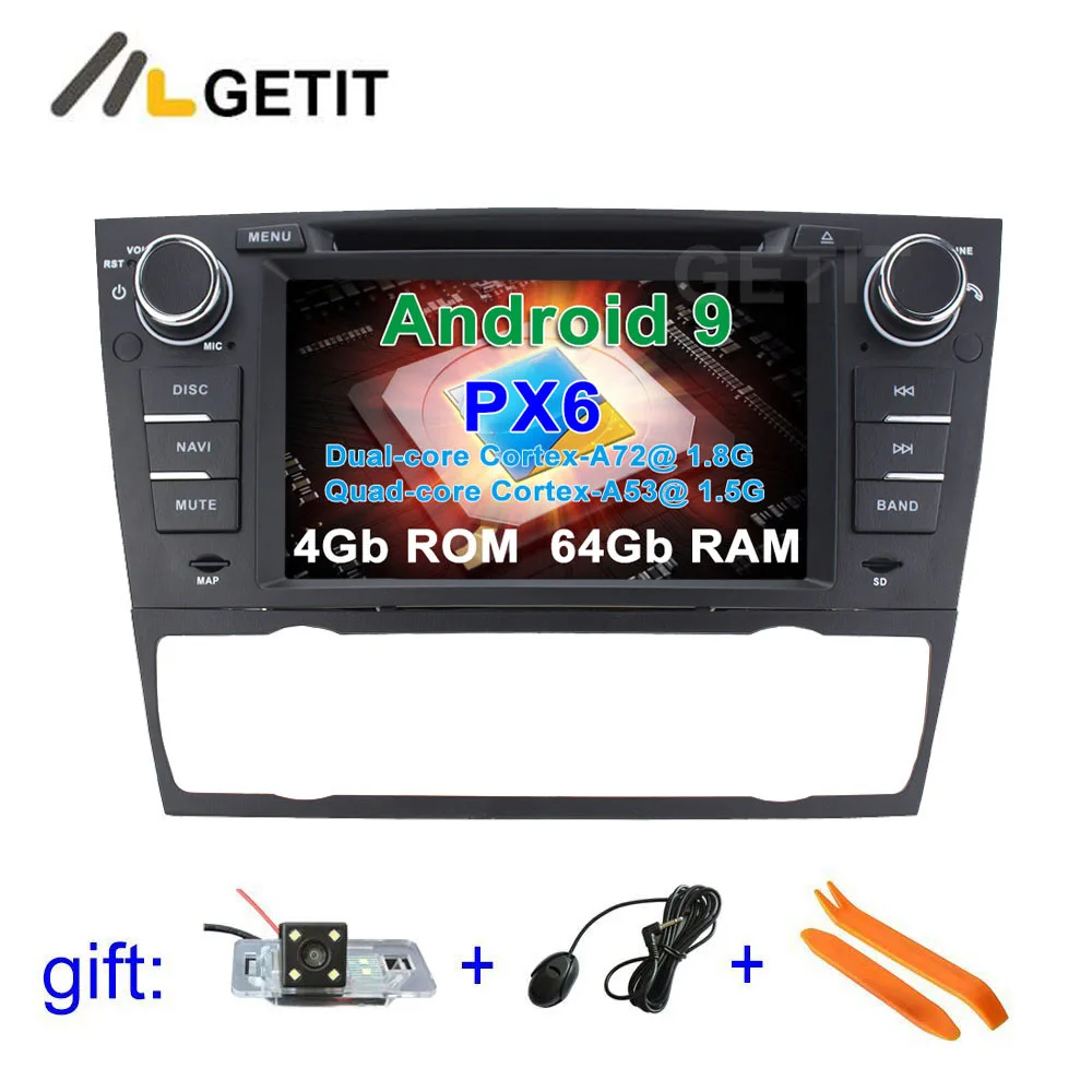 

PX6 Android 9 Car DVD Multimedia Radio Player for BMW E90 E91 E92 E93 with WiFi BT GPS Navigation