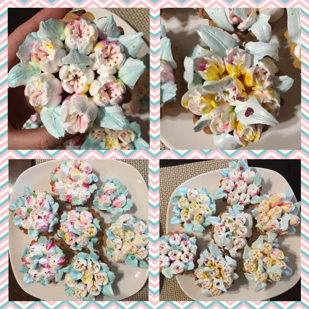 16 шт./компл. насадки для кондитерских изделий|russian cakes|piping tipsnozzles pastry |