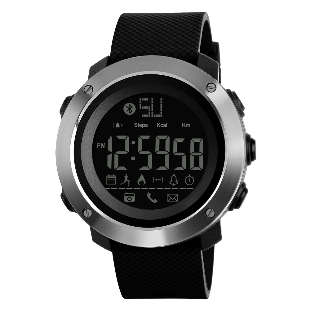 Fashion Men Women Smart Watch SKMEI Luxury Bluetooth Camera Pedometer Sports Watches for Android IOS System Digital Wristwatch