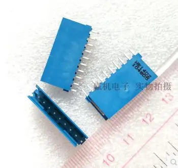 

10PCS 1-281695-0 connector HE14 10PIN 180 degrees 2.54mm