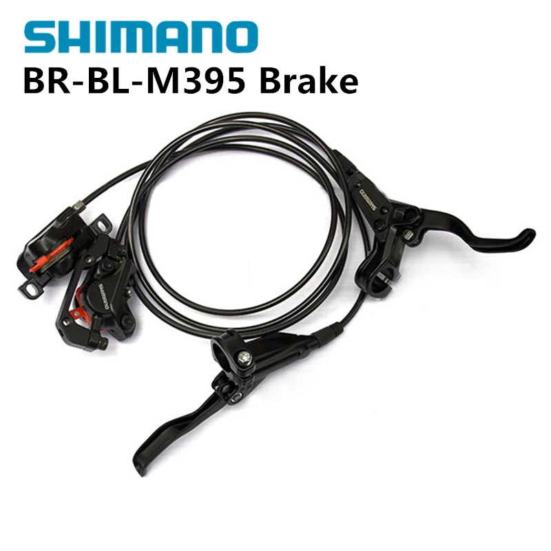 

SHIMANO BR-BL-M395 M395 Hydraulic MTB Mountain Bike Bicycle Disc Brake Set Front & Rear Calipers Left & Right Levers + Bolts