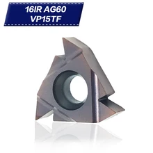 50Pcs MMT 16IR AG60 VP15TF Thread Turning Tools Carbide inserts Cutting Tool CNC Tools Inserts for Threaded Lathe Holder