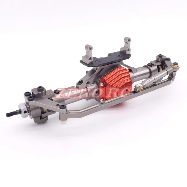 cool racing axial scx10 honcho jeep aluminum alloy front axle set