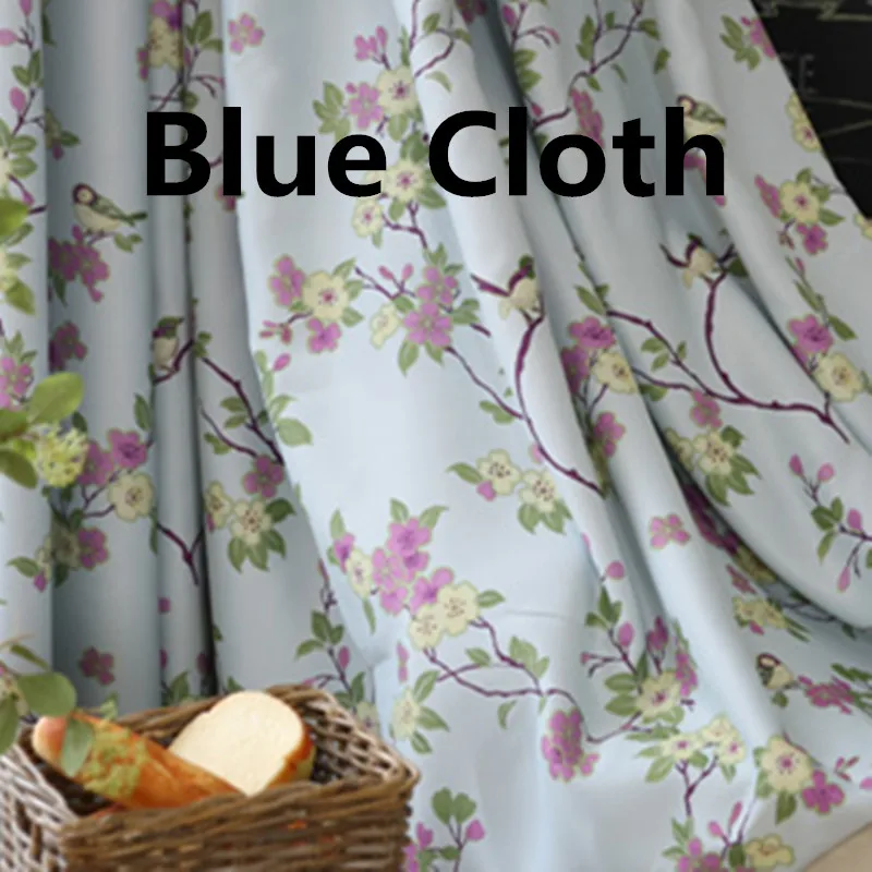 Tiyana портной тюль и занавески с цветком, занавески для гостиной, спальни, кухни, занавески на окна, однопанельные, P183D2 - Цвет: Color 2 Cloth