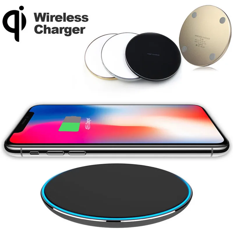 YILIZOMANA Qi Wireless Charger Charging Pad for iPhone 8 8 Plus X Samsung Note 8 Galaxy S8,S8 Plus,S7 S9 S9+ YILIZOMANA Qi Wireless Charger Charging Pad for iPhone 8 8 Plus X Samsung Note 8 Galaxy S8,S8 Plus,S7 S9 S9+
