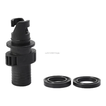 

Foot Pump Kayak Inflatable Air Valve HR Hose Adapter Rowing Boats Accessories
