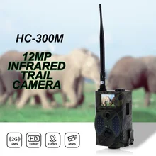 Детектор движения безопасности камеры HC300M 12mp камера ИК ночного видения разведчик охранник, охрана Сигнализация системы скрытые беспроводные камера звероловства