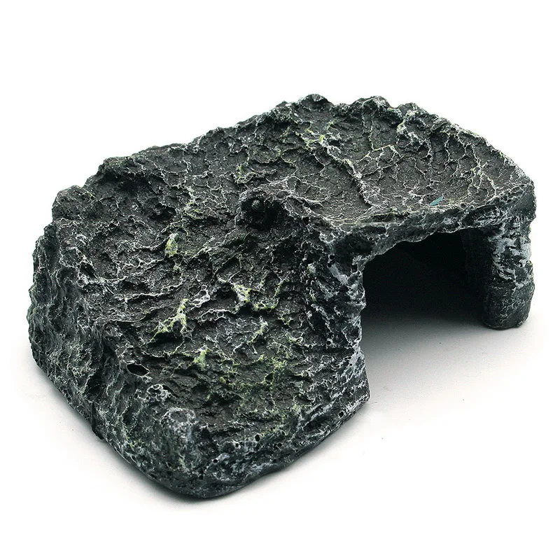 

Aquarium Turtle Basking Climbing Platform Turtle Tank Basking Island Stone Aquarium Cave Decoration For Turtle Repitle Fish