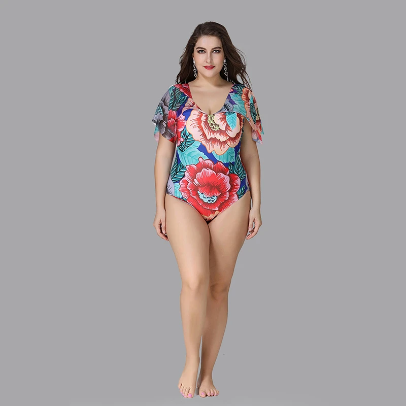 custom plus size swimwear
