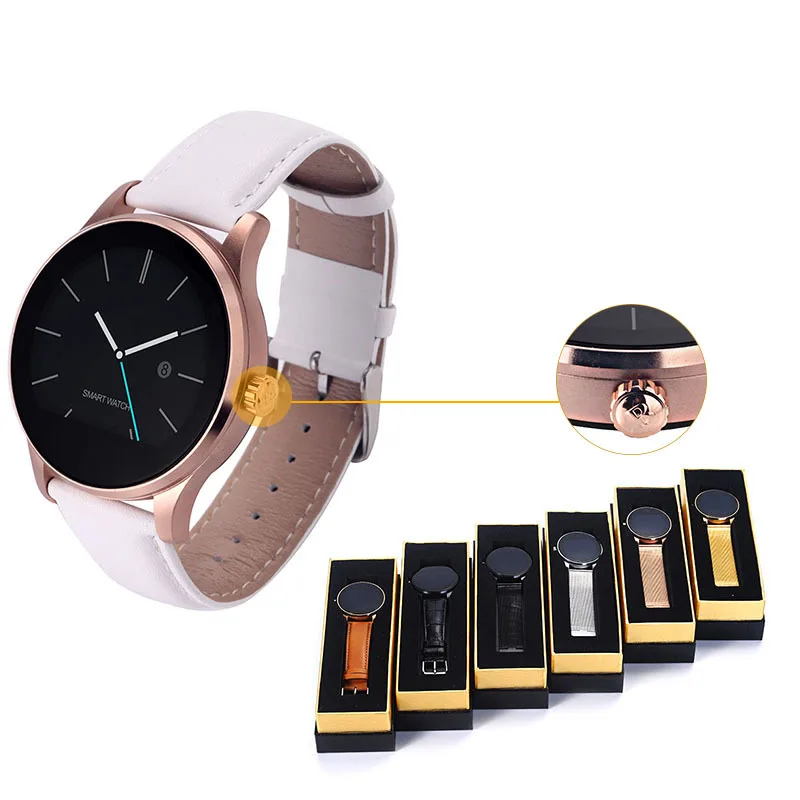 K88H Смарт часы монитор сердечного ритма Bluetooth SmartWatch для IPhone Xiaomi Мобильный телефон